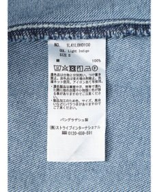 earth music&ecology ボタンキャミデニムワンピース