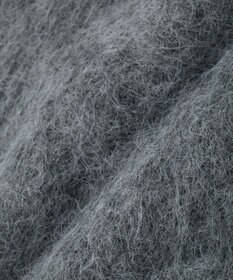 earth music&ecology クルーネックシャギーカーディガン