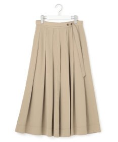 23区 S 【Oggi4月号掲載/洗える】ブライトツイル タック スカート