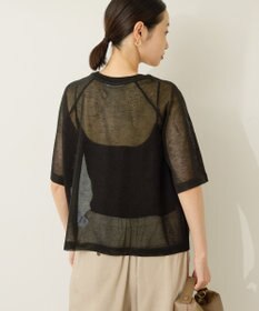 AMERICAN HOLIC プリントロゴシアーニットプルオーバー