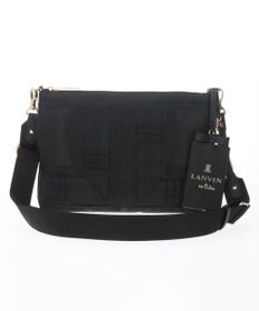 LANVIN en Bleu ミエル パスケース付サコッシュ(ラメ無し)