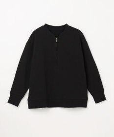 ANY ハーフジップスウェット