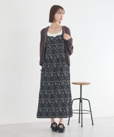 earth music&ecology 【予約】ぽんぽんスキッパーカーディガン