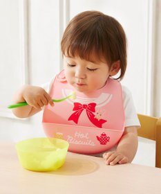 MIKI HOUSE HOT BISCUITS シリコン製 ランチスタイ