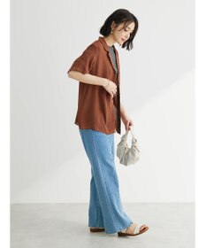 Green Parks ゆったり開襟シャツ