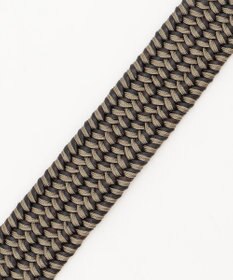 JOSEPH ABBOUD 【キングサイズ・イタリア素材・ストレッチ・日本製】 ストレッチレザーミックス ベルト