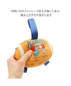 PET PARADISE スヌーピー タブ付 ラグビーボール トイ