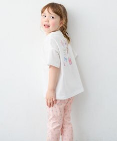 ANY KIDS 【綿100%】バックプリント オーバーサイズTシャツ