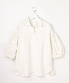 ANY SIS レースパフスリーブ シャツ