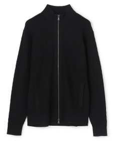 JOSEPH HOMME 【新柄】 ヴィスコースリンクス　ハイネックジップアップカーディガン