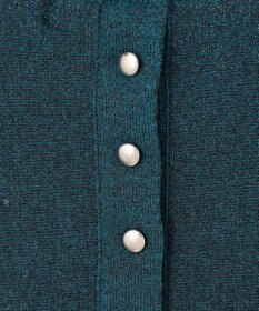 23区 L 【洗える/吊り干しOK】ヴィスコースストレッチ ドルマンスリーブ ラメ ニット