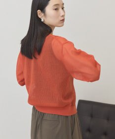 AMERICAN HOLIC シアーリブニットカーディガン