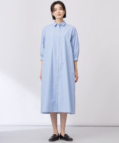 J.PRESS LADIES 【洗える・接触冷感・UVケア】エステネージュ シャツ ワンピース