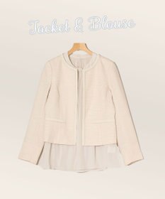 ONWARD Reuse Park セット商品/サイズ2【any SiS】ジャケット春夏×ブラウス春夏