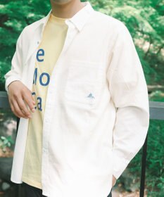 SHARE PARK MENS 【UVカット・撥水・ストレッチ】イージーデニムレギュラーカラーシャツ