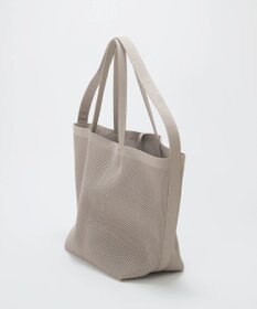 TOPKAPI 【Breath TOPKAPI】ニットジャガード 2way ビッグ トートバッグ ポーチ付き