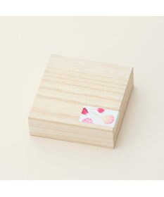 PRESENTERS ROOM toumei / カーネーションcoaster(コースター)　木箱入り４枚セット