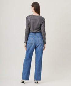 ICB L 【洗える】 シャイニーリブテレコ プルオーバー