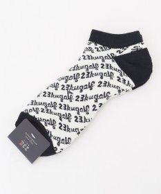 23区GOLF 【MEN】足元に華やかさを添える レジメロゴアンクル ソックス ギフトにもおすすめの一足 ネイビー系5