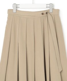 23区 L 【Oggi4月号掲載/洗える】ブライトツイル タック スカート