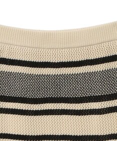 Green Parks ボーダーニットスカート