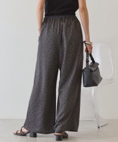 AMERICAN HOLIC ドットサテンイージーパンツ