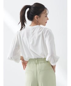 earth music&ecology レーススリーブブラウス