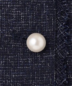 Feroux 【セットアップ対応】春ツイード コンパクトジレ