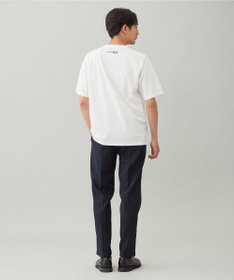 UNFILO MENS 【OCEANS 雑誌・web・YouTube 掲載】WOOL TOUCH 機能美パンツ スリム【東レ開発のウール見え高機能素材】