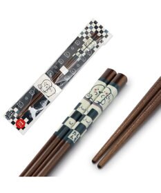 Mother garden しろたん 木製 箸  21cm 《和柄》 単品