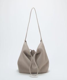 TOPKAPI 【Breath TOPKAPI】ニットジャガード 2way ビッグ トートバッグ ポーチ付き