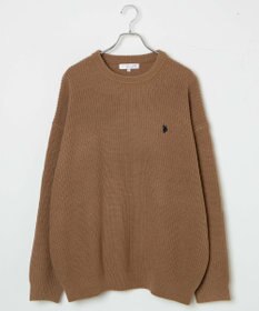 WEGO U.S. POLO ASSN.|別注畔編みニットプルオーバー