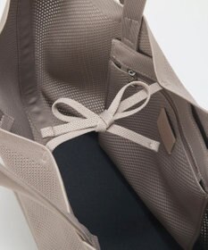 TOPKAPI 【Breath TOPKAPI】ニットジャガード 2way ビッグ トートバッグ ポーチ付き