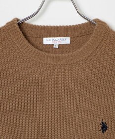 WEGO U.S. POLO ASSN.|別注畔編みニットプルオーバー