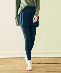 San-ai Resort（三愛水着楽園） 【WEB限定】水陸両用キュロット付レギンス2点【FILA（フィラ）】