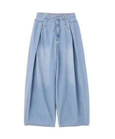 earth music&ecology タックバルーンデニム