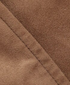 JOSEPH ABBOUD 【キルトレスダウン】ナチュラルダイスウェード ダウンコート