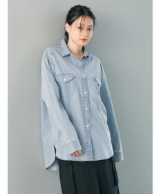 AMERICAN HOLIC Ｗポケットデニムシャツ