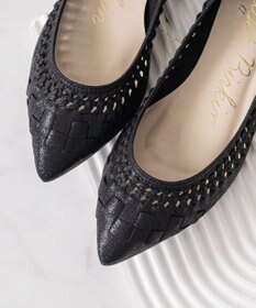 Bridget Birkin 【Bridget Birkin】編み込みフラットシューズ