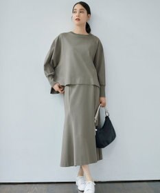 自由区 L 【セットアップ対応・洗える】エアーポンチ カットソー