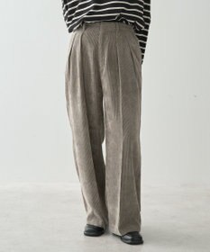 AMERICAN HOLIC コーデュロイタックワイドパンツ