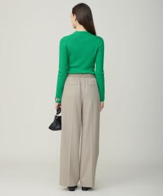 ICB ウォッシャブルライトウール ストレートパンツ