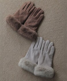 ANY SIS シャインストーン グローブ