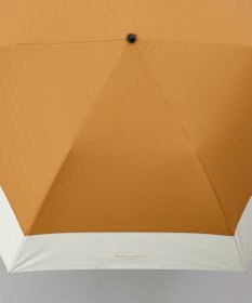 AURORA 【MACKINTOSH LONDON（マッキントッシュ ロンドン）】天然風バイカラー切継ぎ晴雨兼用パラソル（折りたたみ傘）