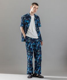 JOSEPH HOMME テクノボイルストレッチ ドロスト付きワイドストレートパンツ / HARRY CONVERTIBLE