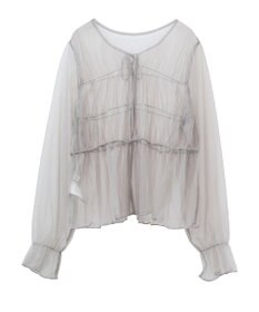 CRAFT STANDARD BOUTIQUE チュール２ｗａｙカーディガン