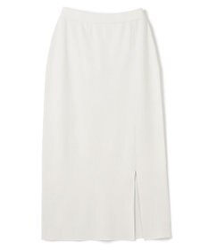 BEIGE， 【洗える】LAURA / ドライタッチIラインニットスカート