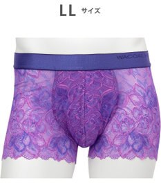 WACOAL MEN ボクサーパンツ 【レースボクサー】 レース 通気性 前閉じ WT3824 /ワコールメン
