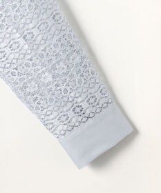 J.PRESS LADIES S ジオメトリックレース ブラウス