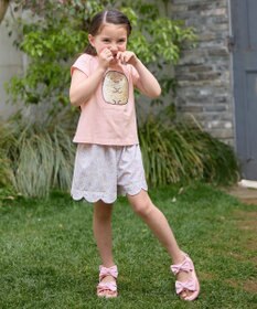 ANY KIDS 【WEB限定/すみっコぐらし】ミラクルスパンコールTシャツ